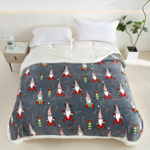 Patura cocolino cu blanita CRACIUN