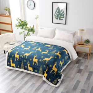 Patura cocolino cu blanita CRACIUN