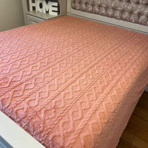 Patura cocolino cu blanita colorata