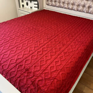 Patura cocolino cu blanita colorata