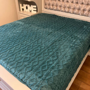 Patura cocolino cu blanita colorata