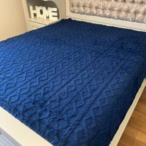 Patura cocolino cu blanita colorata