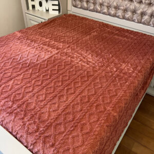 Patura cocolino cu blanita colorata