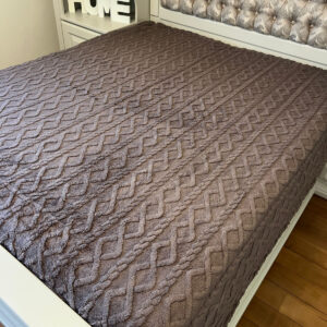 Patura cocolino cu blanita colorata