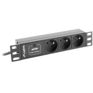Unitate alimentare PDU 10", 3 prize ng LANBERG PDU-03E-0200-BK