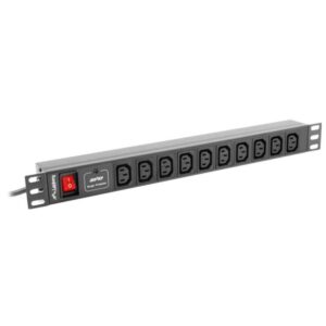 Unitate alimentare PDU 19", 10 prize ng LANBERG PDU-10I-0200-IEC-BK