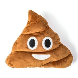 Perna Decorativa Emoji Poo