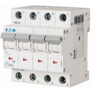 Siguranta automata MCB 4P 10A 10kA Eaton PL7-C10/4