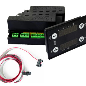 Set placa electronica display si cablu date centrale si termoseminee pe peleti Fornello Fiama Confort 12182530 kW