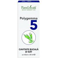 Polygemma 5 - cavitate bucala si gat 50ml PLANTEXTRAKT