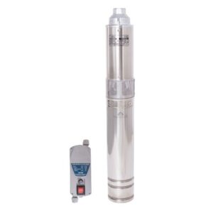 Pompa submersibila cu surub Wasserkonig XW30120 pentru ape curate diametru 4 putere 1500 W debit 3000 l/h inaltime refulare 120 m