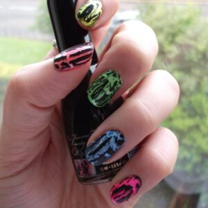 Oja cu efect de crapare La Femme Crackle Effect Nailpolish