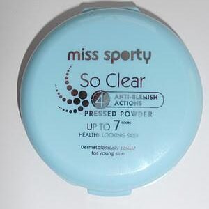 Pudra Miss Sporty So Clear Pressed Powder – Transparent