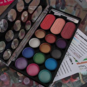 Paleta farduri si blush 15 piese Saffron - 003