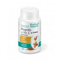 Propolis cu vitamina c si miere 30cpr ROTTA NATURA