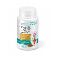Propolis cu vitamina c,echinacea si miere 30cpr ROTTA NATURA