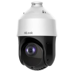 Camera de supraveghere rotativa IP Speed Dome PTZ Hikvision HiLook PTZ-N4215I-DE, 2 MP, 5-75 mm, IR 100 m Darkfighter, 15x zoom, PoE, slot card