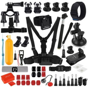 Accesorii Ultimate Combo Kits pentru camere sport PKT16 53 in 1