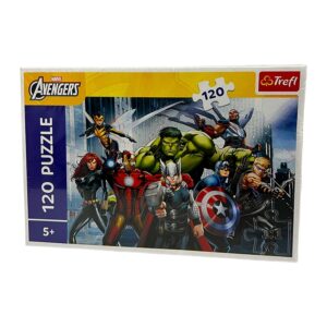 Puzzle Trefl - Marvel Avengers: Puterea razbunatorilor 120 piese