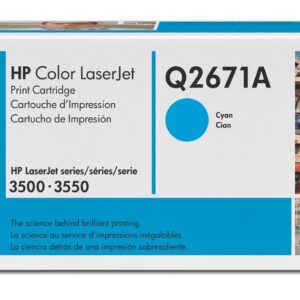 Cartus compatibil: HP Color LaserJet 3500, 3550 Series WITH CHIP - Cyan