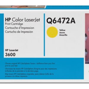 Cartus compatibil: HP Color LaserJet 3600 Series WITH CHIP - Yellow
