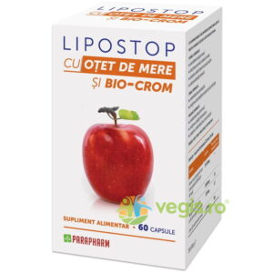 Lipostop cu Otet de Mere si Bio-Crom 60cps