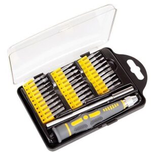 Set surubelnita si biti precizie 32 piese REBEL RB-1102