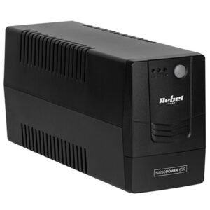 UPS REBEL Nanopower 650, 650VA/360W, include un acumulator 12v 7Ah