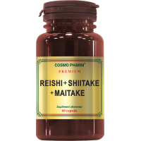 Reishi+ shiitake+ maitake 60cps COSMOPHARM