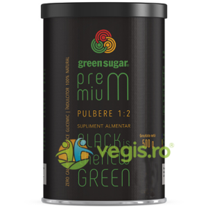Green Sugar Premium 1:2 Pulbere 500g
