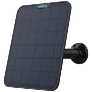Panou solar pentru camere Reolink, cablu 4 m, mufa USB-C, negru REOLINK SOLARPANEL USB-C BLACK