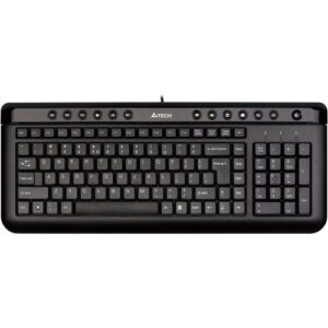 TASTATURA A4TECH X-Slim USB, Black, "KL-40-USB"