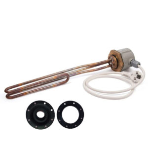 Rezistenta electrica 3 kw pentru boilere indirecte OPTIMA EV sau Tesy termostat integrat flansa si garnitura incluse