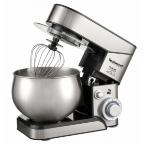 Mixer planetar Techwood TRO-1050, 1000W, 5L, inox, 6 viteze + pulse