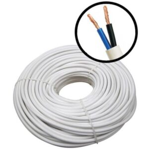 Rola 100m cablu electric litat (multifilar) de cupru MYYM / H05VV-F 2x1