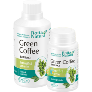 Pachet Green Coffee Extract 120cps+60cps Gratis