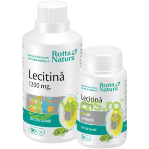 Pachet Lecitina 1200mg 90cps+30cps