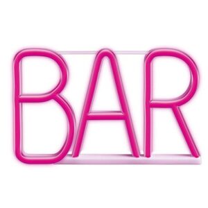 Reclama luminoasa neon LED lumina roz model bar Forever Light RTV100301