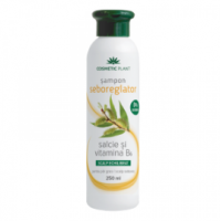 Sampon seboreglator cu salcie alba & complex de vitamine b 250ml COSMETIC PLANT
