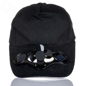 Sapca cu Ventilator si Panou Solar