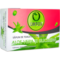 Sapun de toaleta cu extract de aloe vera si glicerina 100gr ORTOS