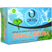 Sapun de toaleta cu extract de ginkgo biloba 100gr ORTOS