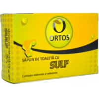 Sapun de toaleta cu sulf 100gr ORTOS