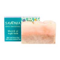 Sapun menta si argila verde  90gr SAVONIA