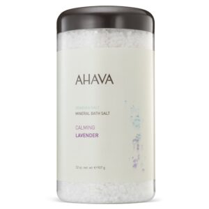 Sare de baie calmanta cu lavanda Deadsea Salt Ahava, 907 g