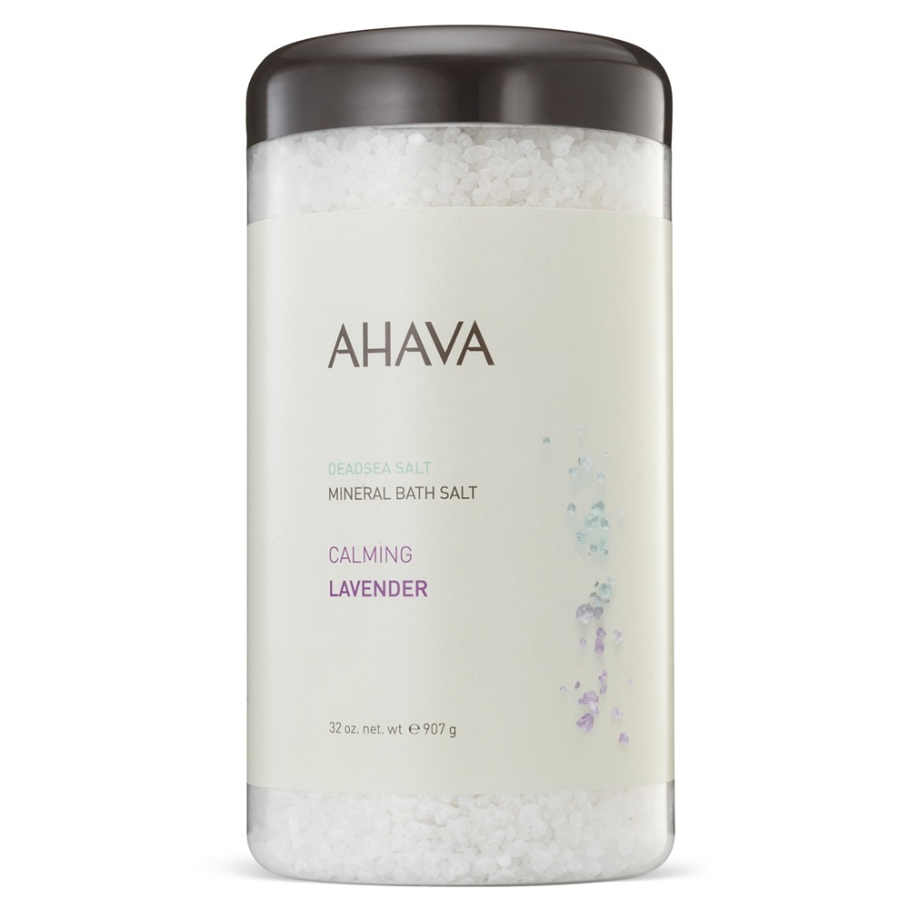 Sare de baie calmanta cu lavanda Deadsea Salt Ahava, 907 g