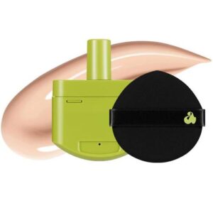 UNLEASHIA Satin Wear Healthy-Green Cushion Re-Feel Cushion refil 14N Rosy Cheeks 15 gr
