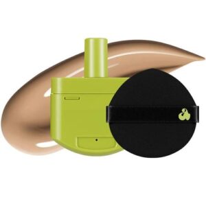UNLEASHIA Satin Wear Healthy-Green Cushion Re-Feel Cushion refil 24N Wind Storm 15 gr