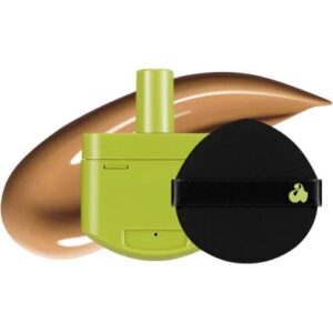 UNLEASHIA Satin Wear Healthy-Green Cushion Re-Feel Cushion refil 32N Middle Honey 15 gr