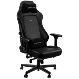 Scaun Gaming HERO Negru/Alb
